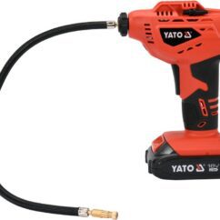 PISTOLET DO POMPOWANIA YATO 18V, 14 L/MIN - AKUMULATOR 2 AH - YT-82894