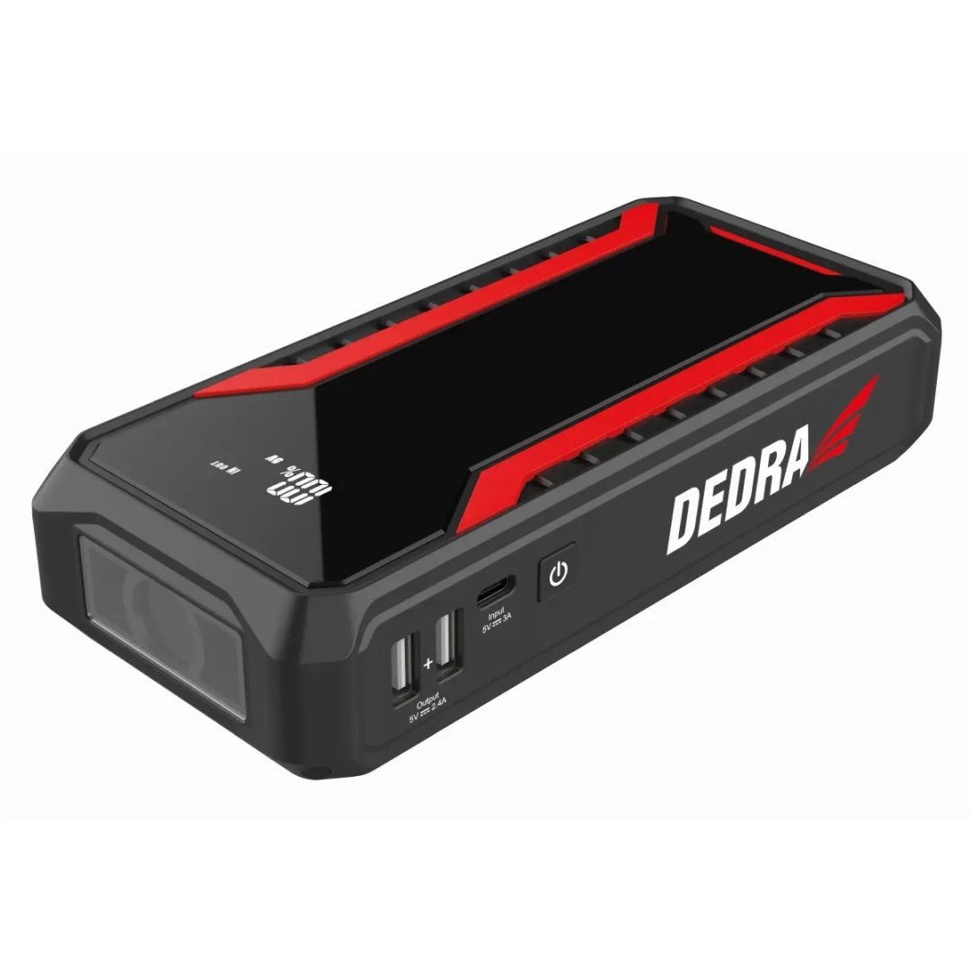 POWER-BANK Z FUNKCJĄ ROZRUCHU SILNIKA DEDRA 12000 mAh 1800 A 12 V Li-Ion - DEPP1201