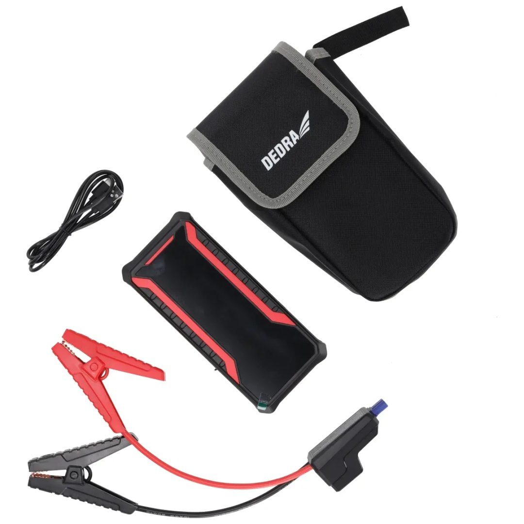 POWER-BANK Z FUNKCJĄ ROZRUCHU SILNIKA DEDRA 12000 mAh 1800 A 12 V Li-Ion - DEPP1201 - obrazek 2
