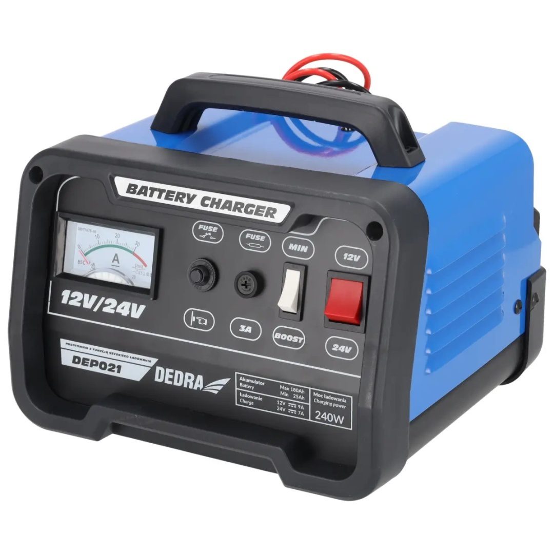 PROSTOWNIK DEDRA 12/24 V 25–180 Ah 240 W - DEP021 - obrazek 3