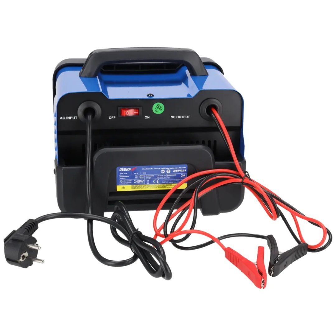 PROSTOWNIK DEDRA 12/24 V 25–180 Ah 240 W - DEP021 - obrazek 7
