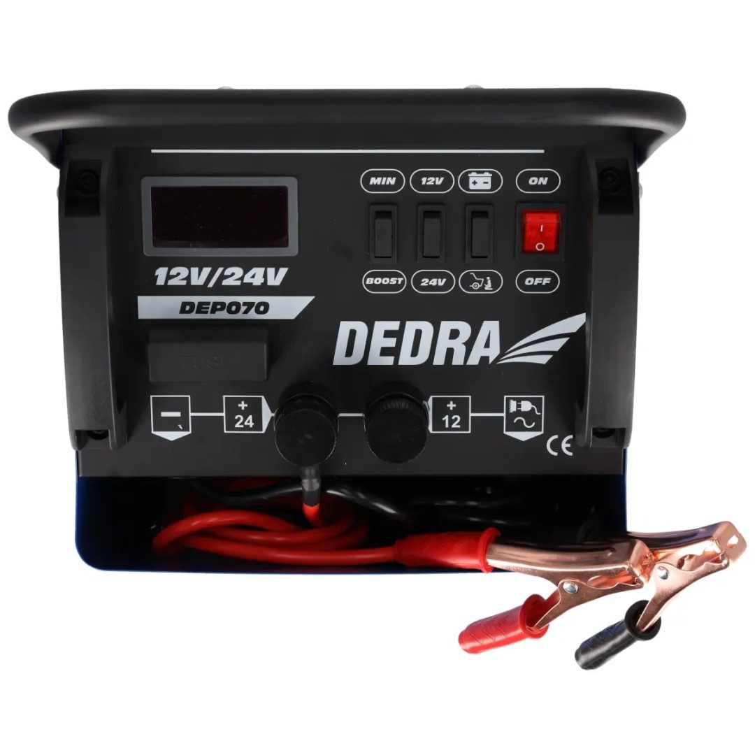 PROSTOWNIK Z ROZRUCHEM DEDRA 12/24 V 40–400 Ah 2000 W - DEP070 - obrazek 5