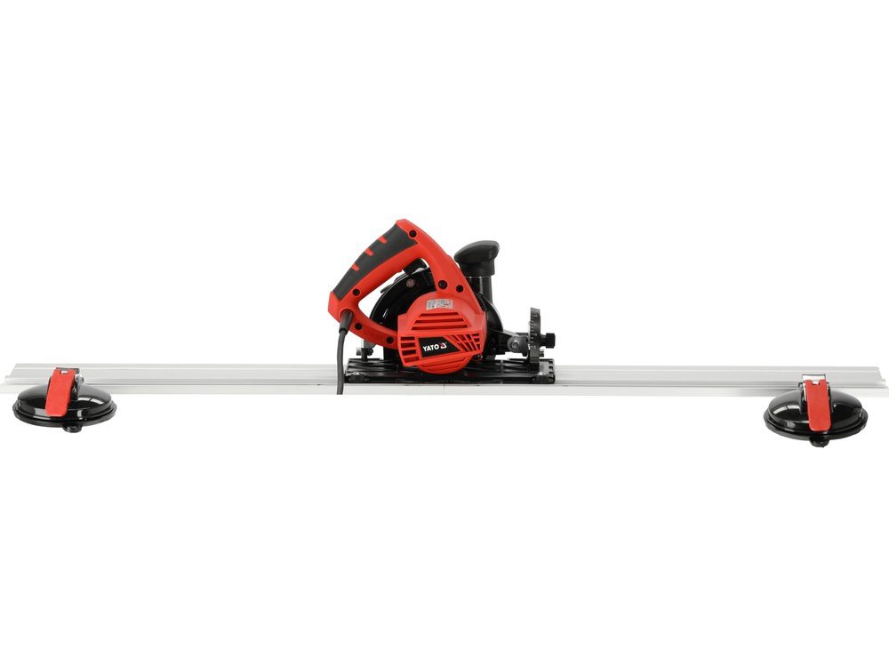 PRZECINARKA DO GRESU YATO Z PROWADNICĄ, FAZOWANIE 0–45° + ODCIĄG PYŁU, 125 MM 1400W - YT-821591 - obrazek 4