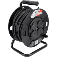 PRZEDŁUŻACZ BĘBNOWY YATO 3 × 1,5 mm² - 40 m - 4 GNIAZDA IP44 - YT-81054