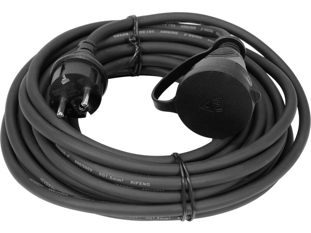 PRZEDŁUŻACZ BUDOWLANY YATO 3 × 1,5 mm² - 10 m - GNIADO IP44 - YT-81025