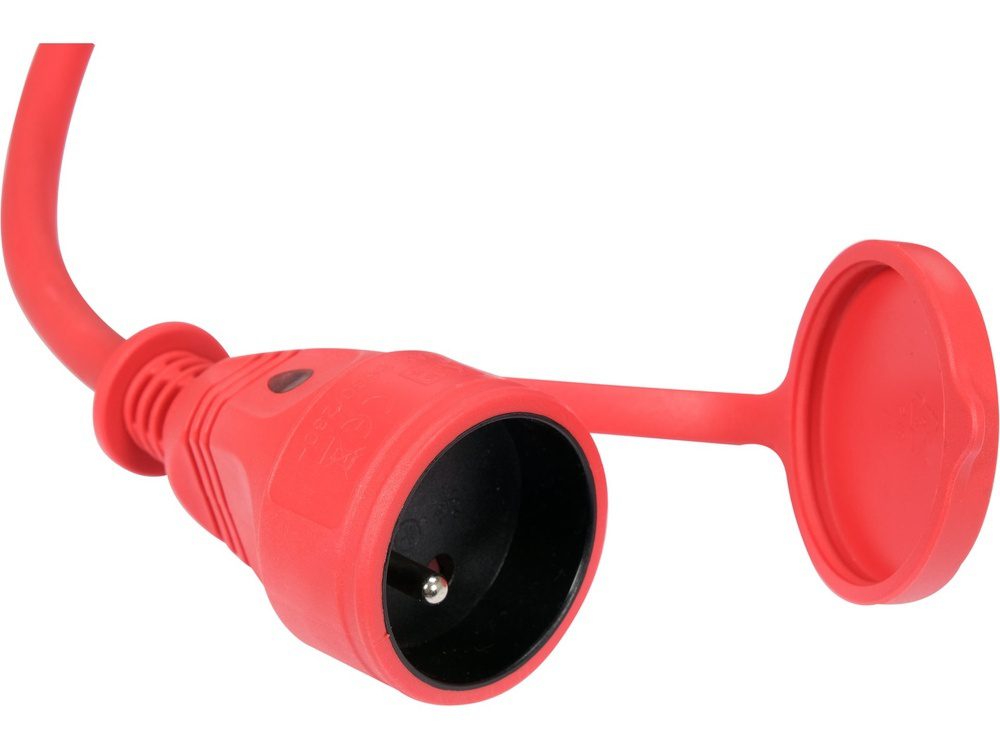 PRZEDŁUŻACZ BUDOWLANY YATO Z DIODĄ LED 3 × 2,5 mm² - 20 m - GNIADO IP44 - YT-81001 - obrazek 3