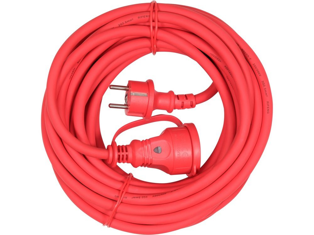 PRZEDŁUŻACZ BUDOWLANY YATO Z DIODĄ LED 3 × 2,5 mm² - 30 m - GNIADO IP44 - YT-81002 - obrazek 2