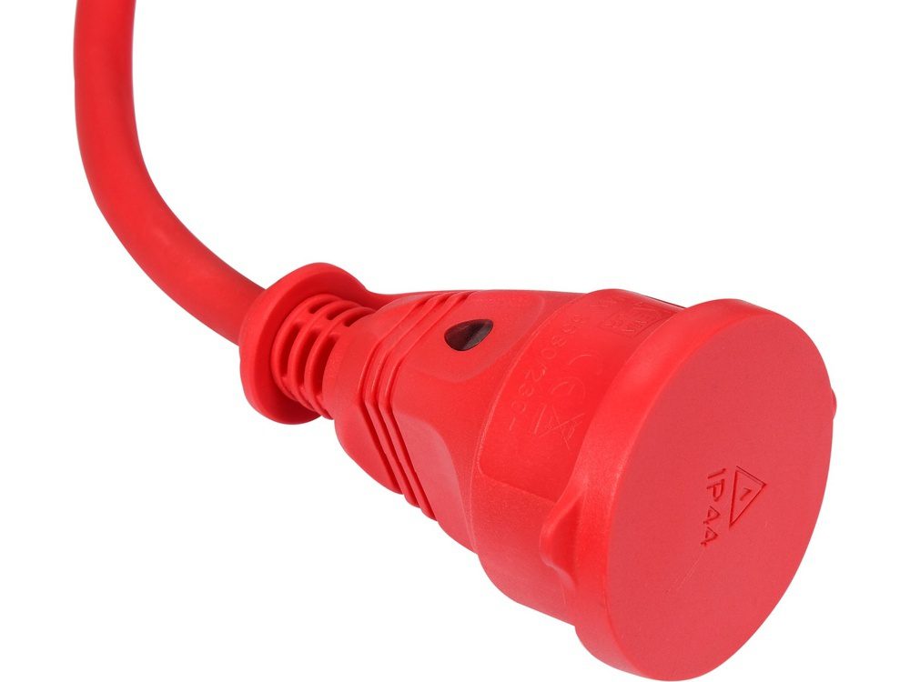 PRZEDŁUŻACZ BUDOWLANY YATO Z DIODĄ LED 3 × 2,5 mm² - 30 m - GNIADO IP44 - YT-81002 - obrazek 4