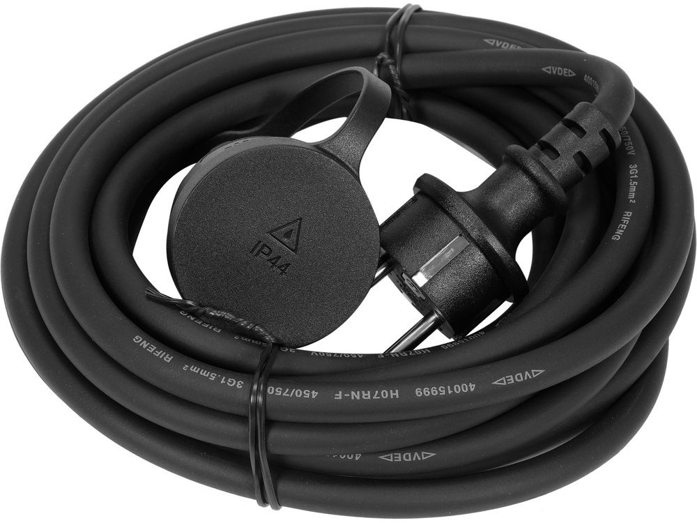 PRZEDŁUŻACZ WARSZTATOWY YATO 3 × 1,5 mm² - 10 m - GNIADO IP44, WZMOCNIONA IZOLACJA CPE - YT-81122