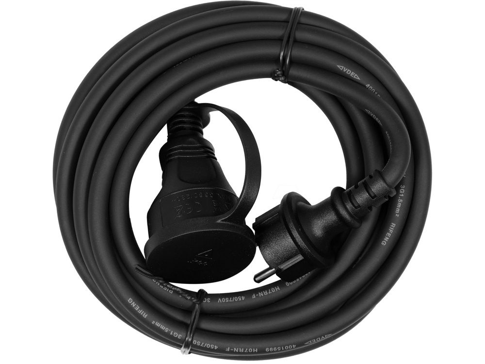 PRZEDŁUŻACZ WARSZTATOWY YATO 3 × 1,5 mm² - 10 m - GNIADO IP44, WZMOCNIONA IZOLACJA CPE - YT-81122 - obrazek 2