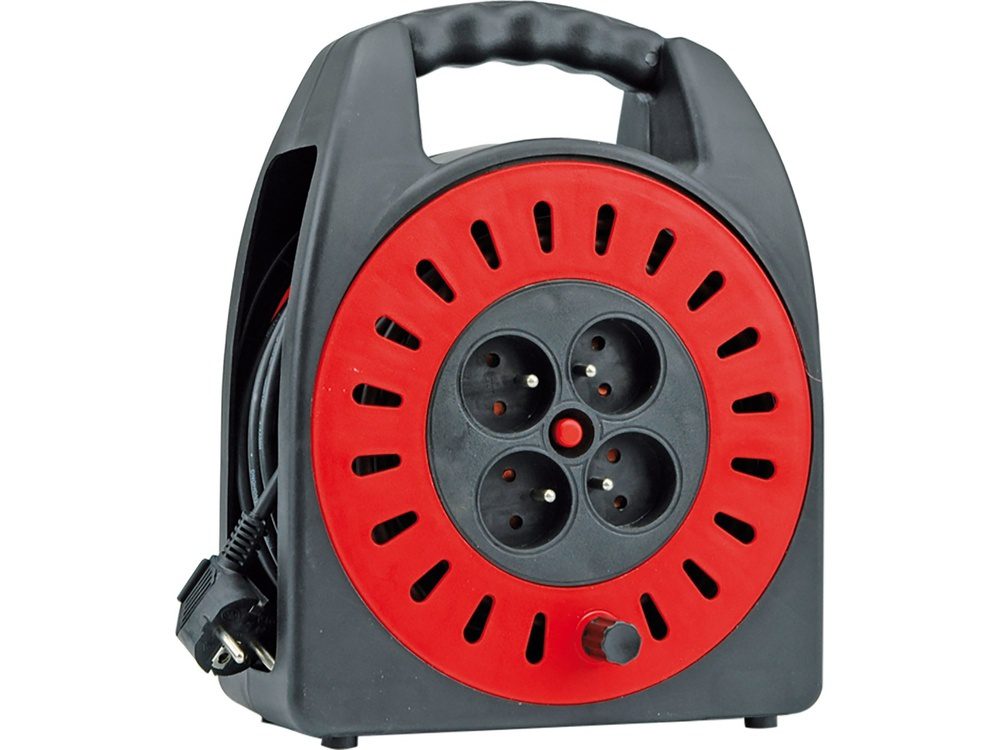 PRZEDŁUŻACZ ZWIJANY BĘBNOWY 25 m 3×1 mm² - 72572