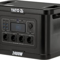PRZENOŚNA STACJA ZASILANIA YATO 2400W, 2232WH LiFePO4, EPS - YT-83095