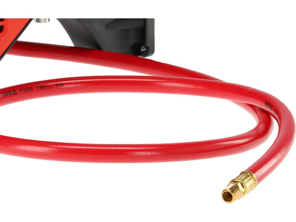 PRZEWÓD PNEUMATYCZNY NA ZWIJAKU AUTOMATYCZNYM YATO 9,5 mm - 15 m - G1/4" - YT-24245 - obrazek 4