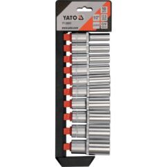 ZESTAW NASADEK DŁUGICH YATO 1/2" (10 el.) - YT-38861