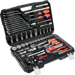 ZESTAW NARZĘDZIOWY YATO 1/2", 1/4", 3/8" (126 el.) - YT-38875