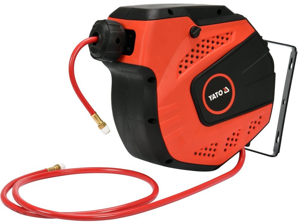PRZEWÓD PNEUMATYCZNY NA ZWIJAKU AUTOMATYCZNYM YATO 6,5 mm - 14 m - G1/4" - YT-24243