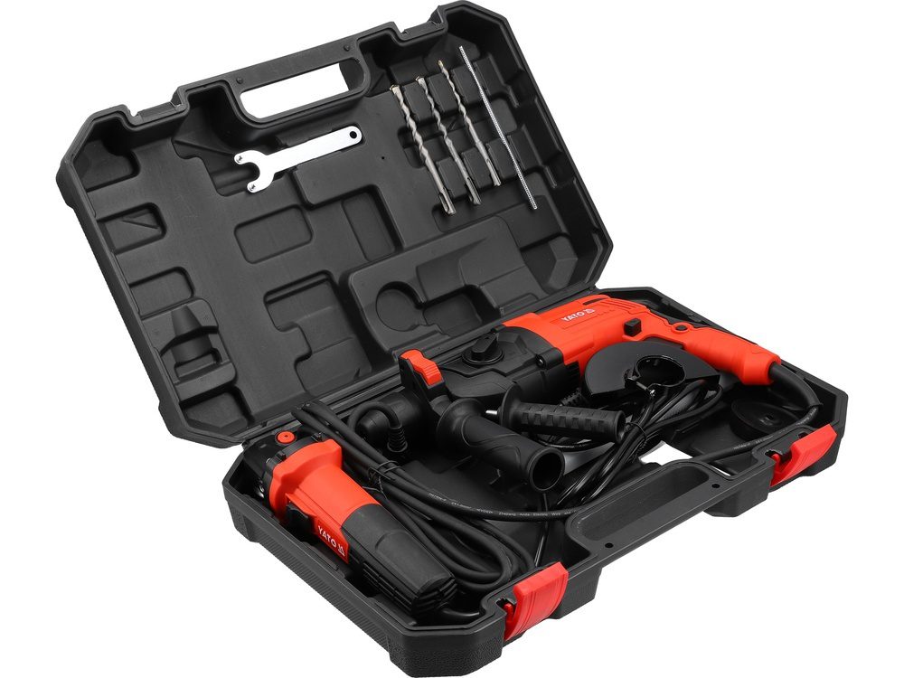 ZESTAW YATO - MŁOT SDS PLUS 3,2J / SZLIFIERKA KĄTOWA 750W - YT-821200 - obrazek 3