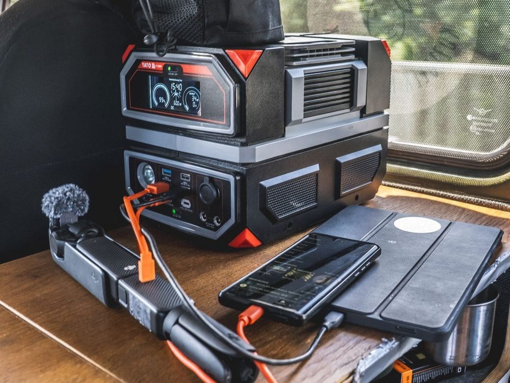 PRZENOŚNA STACJA ZASILANIA YATO 600W, 504Wh, 230V, USB-C PD - YT-83091 - obrazek 13