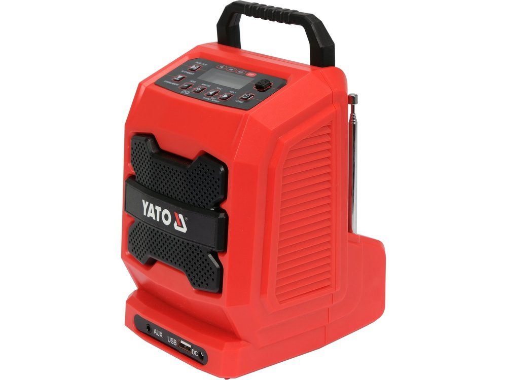 RADIO BUDOWLANE YATO 18V AKUMULATOROWO-SIECIOWE - BEZ AKUMULATORA - YT-82940