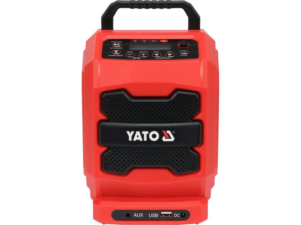 RADIO BUDOWLANE YATO 18V AKUMULATOROWO-SIECIOWE - BEZ AKUMULATORA - YT-82940 - obrazek 2
