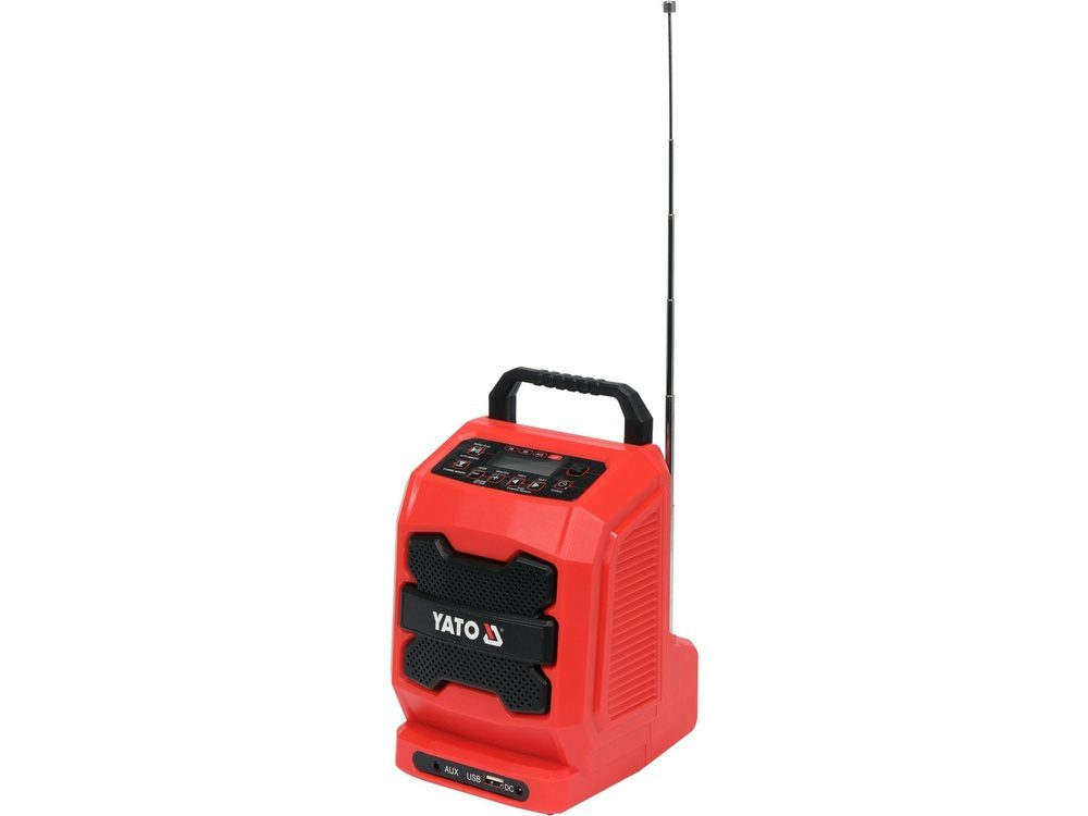 RADIO BUDOWLANE YATO 18V AKUMULATOROWO-SIECIOWE - BEZ AKUMULATORA - YT-82940 - obrazek 3