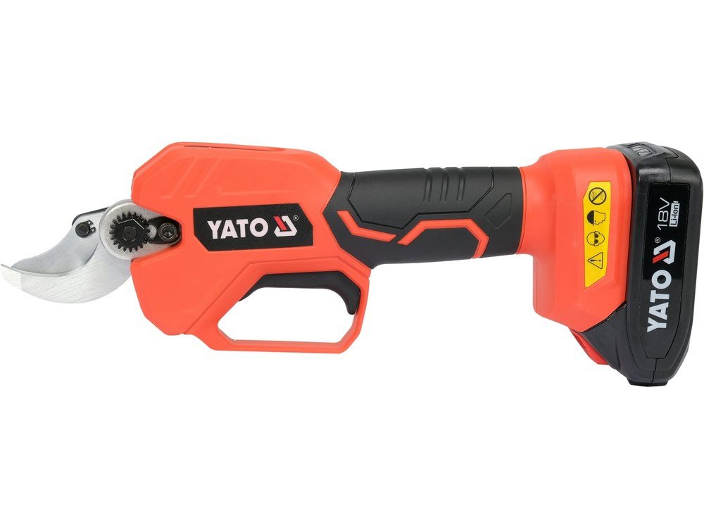 SEKATOR DO GAŁĘZI YATO 18V, 30 MM, 60 CIĘĆ/MIN - AKUMULATOR 2 AH - YT-828377 - obrazek 2