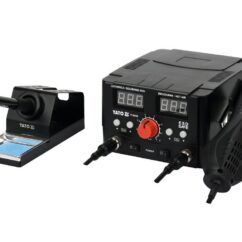 STACJA LUTOWNICZA 2 W 1 YATO 75W + HOT AIR 750W, TYP GROTU 900M - YT-82458