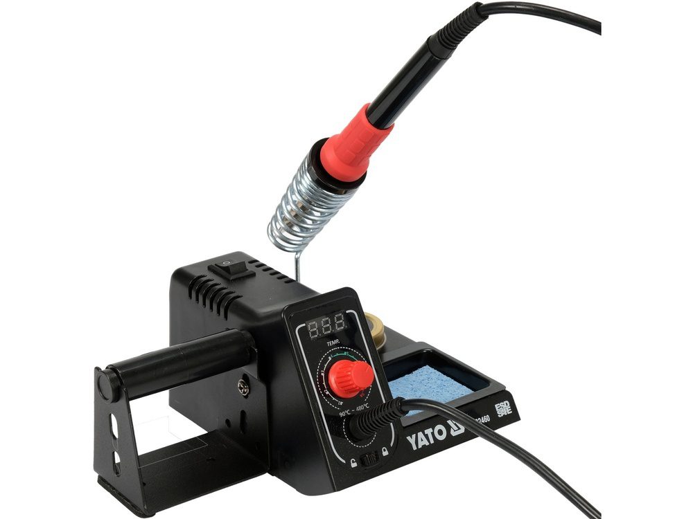 STACJA LUTOWNICZA YATO 60W Z WYŚWIETLACZEM LED, TYP GROTU 900M - YT-82460 - obrazek 2