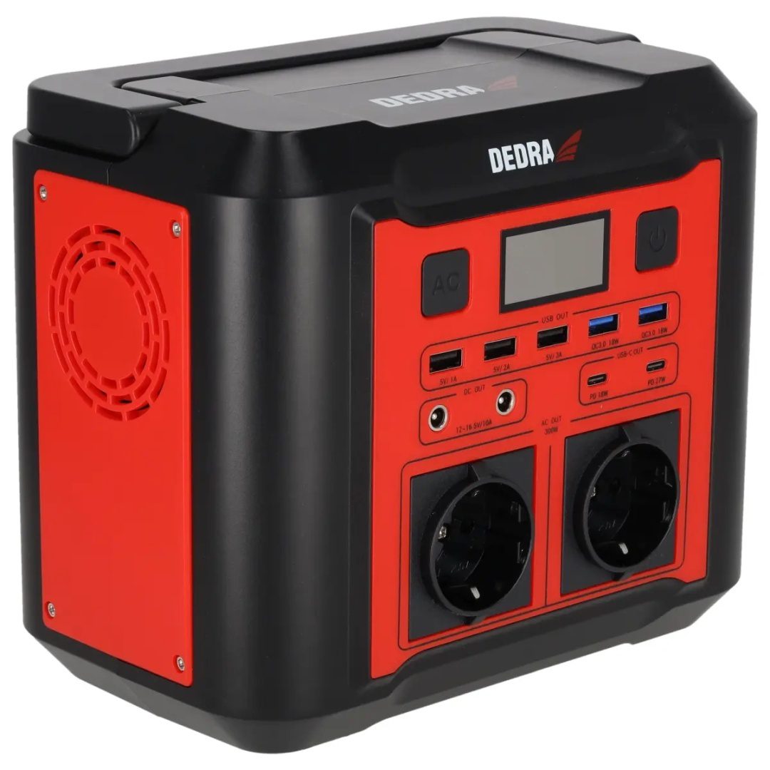 STACJA ZASILANIA DEDRA 296 Wh 300 W 500 W Li-Ion - DEZS0300 - obrazek 4