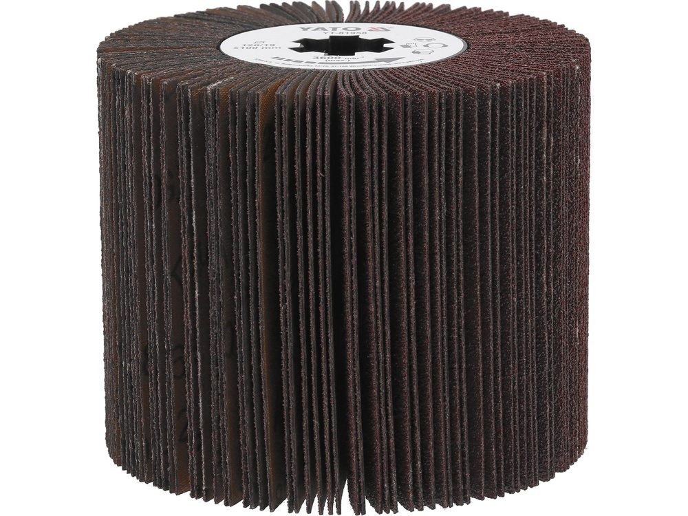 SZCZOTKA DO SATYNIARKI YATO LISTKOWA P120 120×100×19 - YT-81958 - obrazek 2