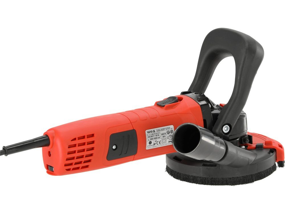 SZLIFIERKA DO BETONU YATO 125 MM 1400W W WALIZCE - YT-82164 - obrazek 3