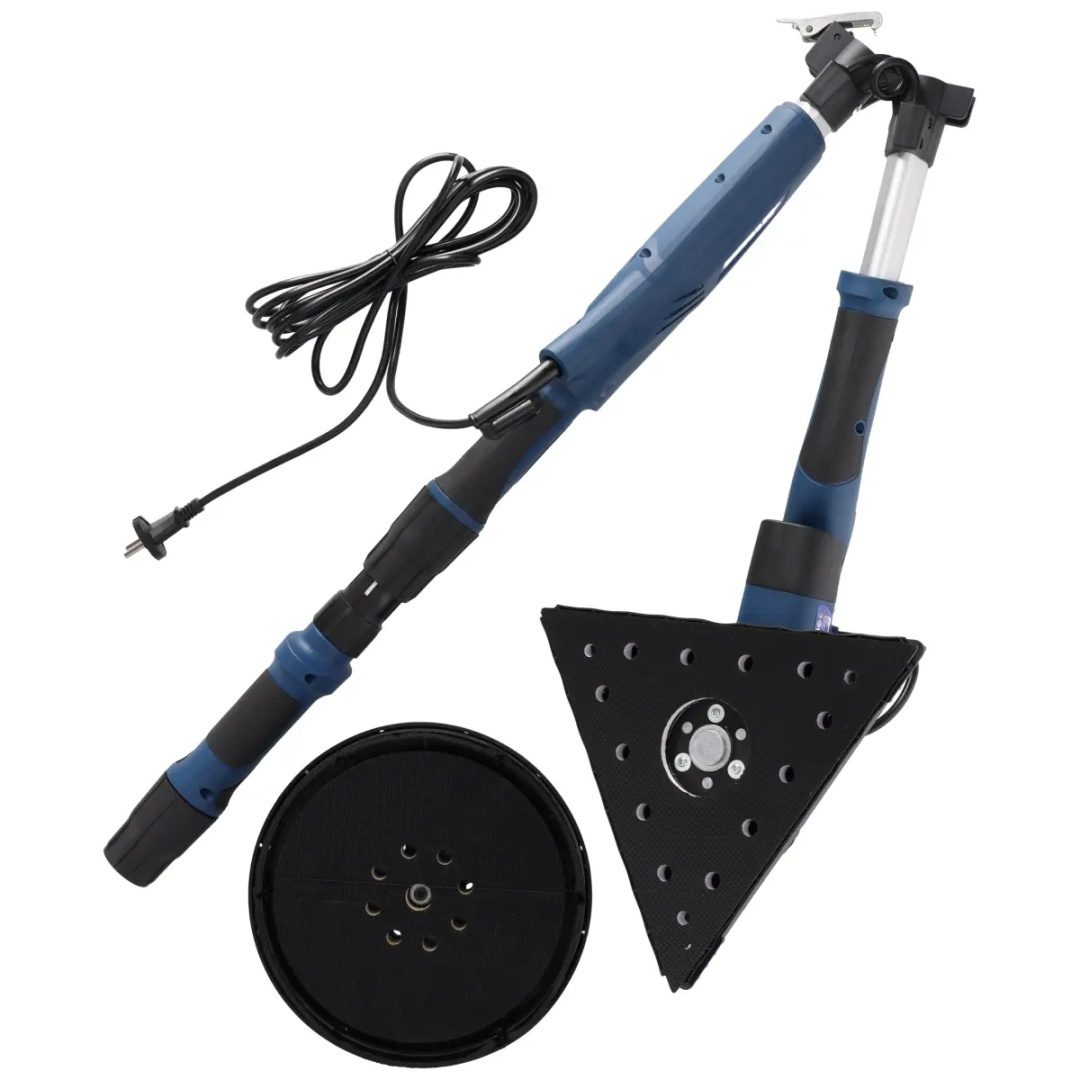 SZLIFIERKA DO GIPSU / GŁADZI WYSIĘGNIKOWA DUO DEDRA 710 W TAR.CZA 225 MM + GŁOWICA TRÓJKĄTNA - DED7758 - obrazek 7