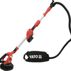 SZLIFIERKA DO GIPSU - ŻYRAFA YATO 18V Z SYSTEMEM ODSYSANIA PYŁU - AKUMULATOR 4 AH - YT-82360