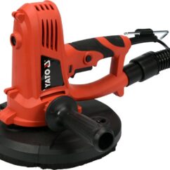 SZLIFIERKA DO TYNKÓW I GŁADZI YATO 225 MM ZE ZINTEGROWANYM ODSYSANIEM PYŁU - YT-82340