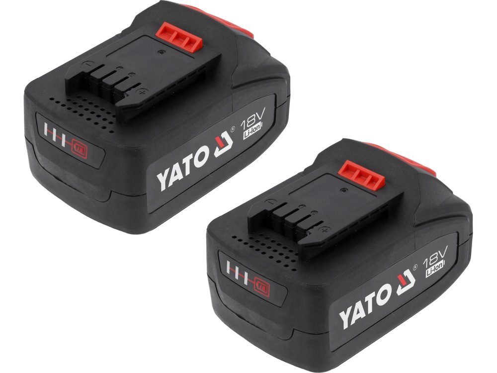 SZLIFIERKA KĄTOWA AKUMULATOROWA YATO BEZSZCZOTKOWA 18V 125 MM – 2 x AKUMULATOR 4 AH + ŁADOWARKA - YT-828252 - obrazek 9