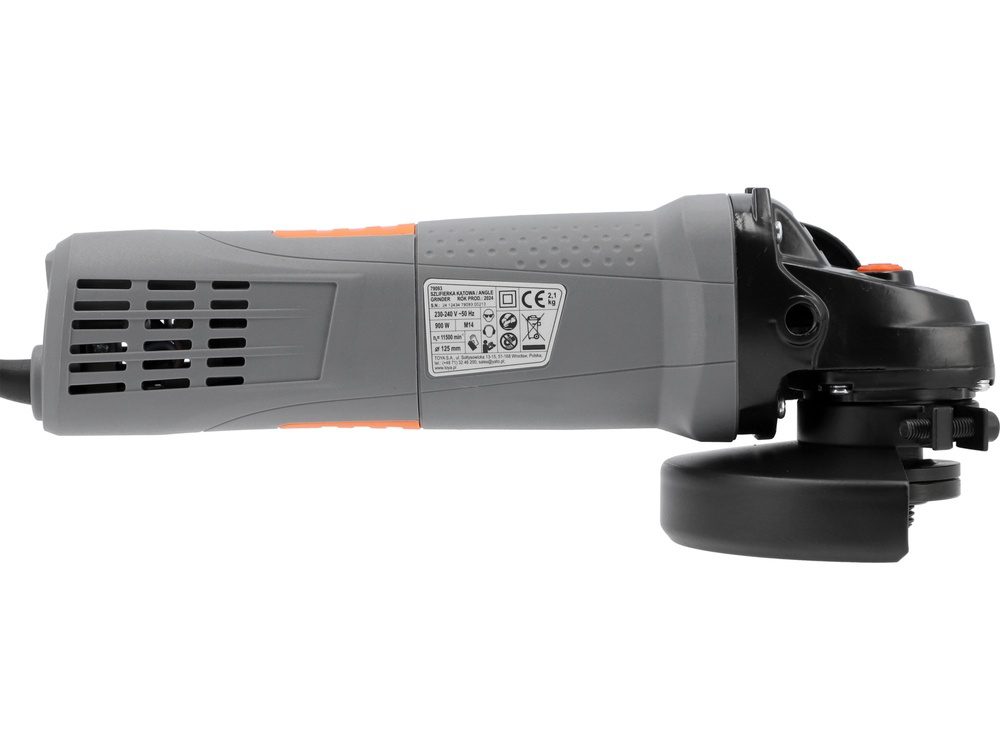 SZLIFIERKA KĄTOWA STHOR 125 MM 900W (11 500 OBR./MIN) - 79093 - obrazek 3