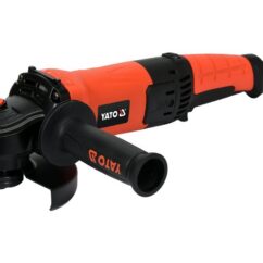 SZLIFIERKA KĄTOWA YATO 1400W 125 MM Z TYLNYM UCHWYTEM I REGULACJĄ PRĘDKOŚCI 3000-12000 OBR./MIN - YT-82099