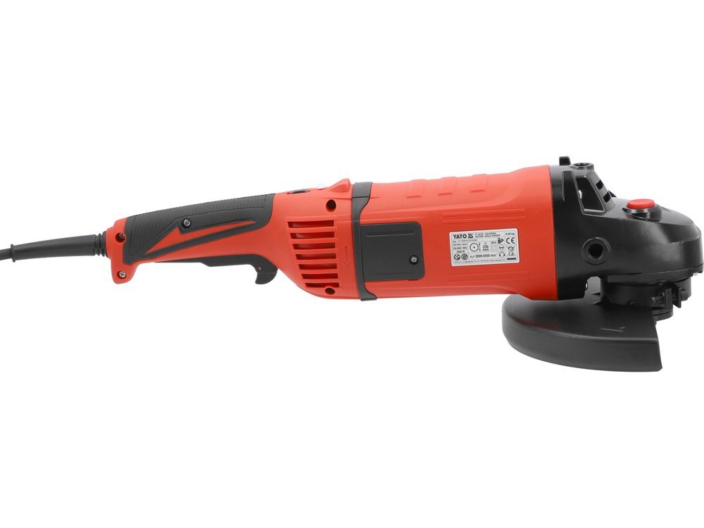 SZLIFIERKA KĄTOWA YATO 230 MM 2600W Z REGULACJĄ OBROTÓW - YT-82106 - obrazek 3