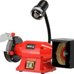SZLIFIERKA STOŁOWA YATO 520W (150 × 32 MM) Z MIEDZIANYM UZWOJENIEM - YT-822107