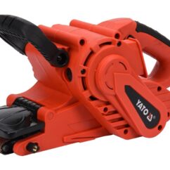 SZLIFIERKA TAŚMOWA YATO 1010W 75 × 533 MM Z UCHYLNĄ OSŁONĄ I REGULACJĄ PRĘDKOŚCI TAŚMY - YT-82240