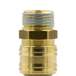 SZYBKOZŁĄCZE - GNIAZDO PNEUMATYCZNE MOSIĘŻNE RQS GW. ZEW. 1/2” - 26KAAW21MPX