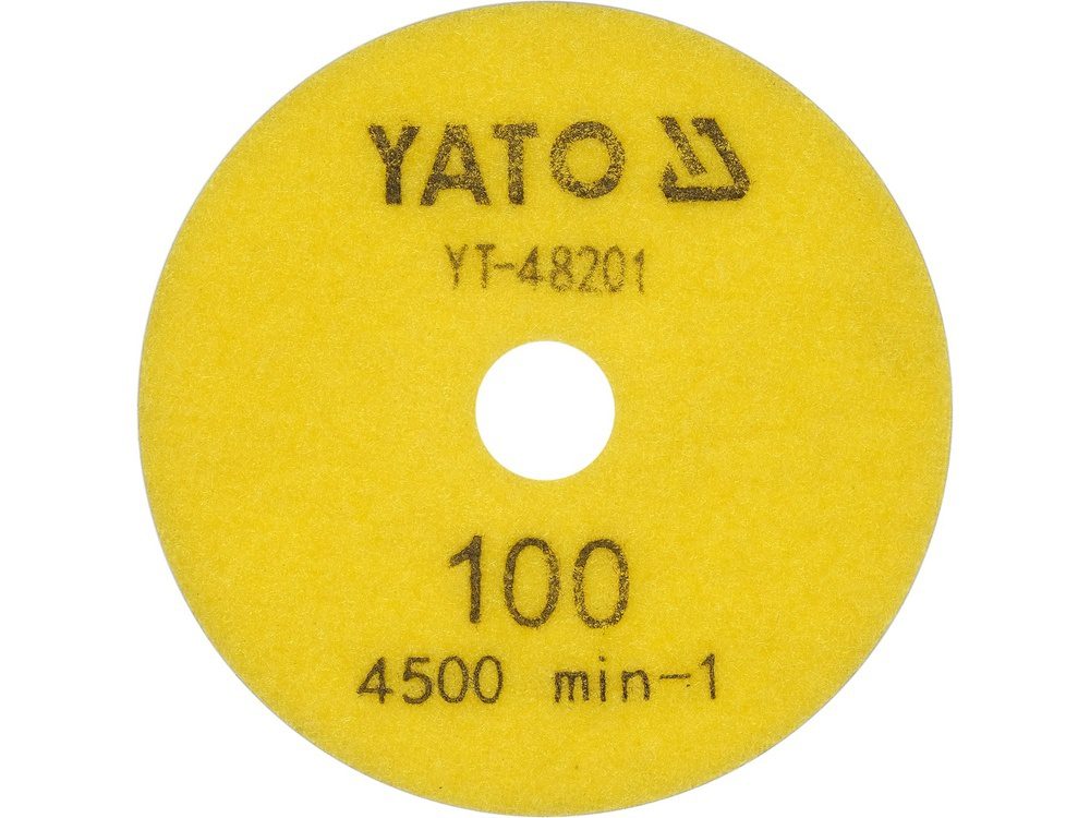 TARCZA DIAMENTOWA NA RZEP DO SZLIFOWANIA GRESU 100 MM GR. 100 - YT-48201 - obrazek 2
