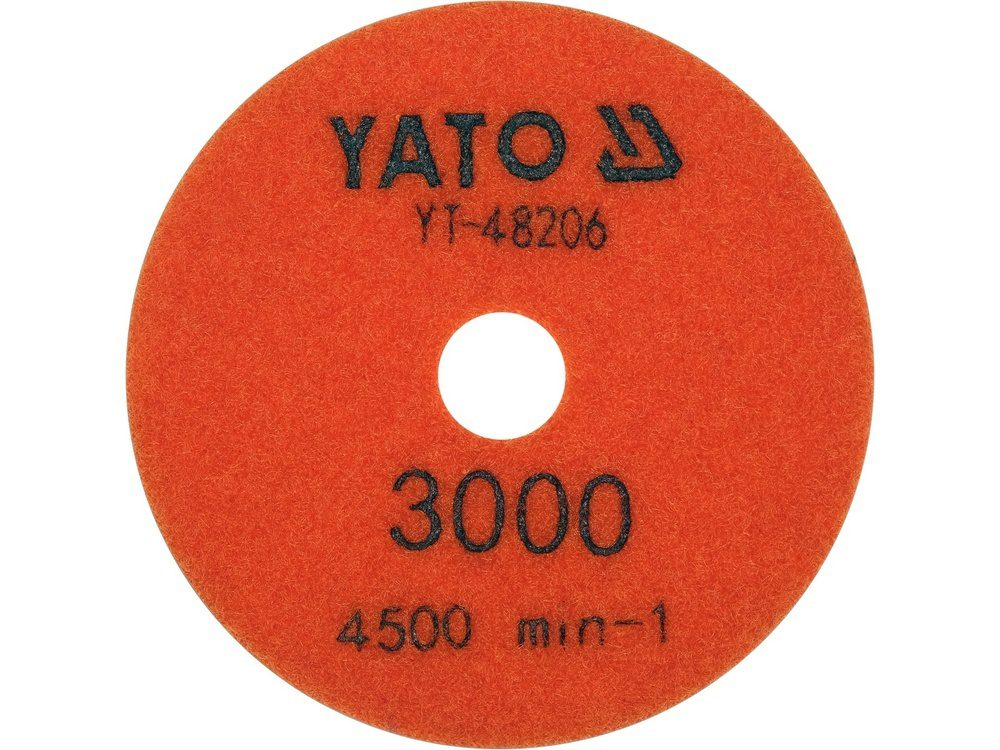 TARCZA DIAMENTOWA NA RZEP DO SZLIFOWANIA GRESU 100 MM GR. 3000 - YT-48206 - obrazek 2