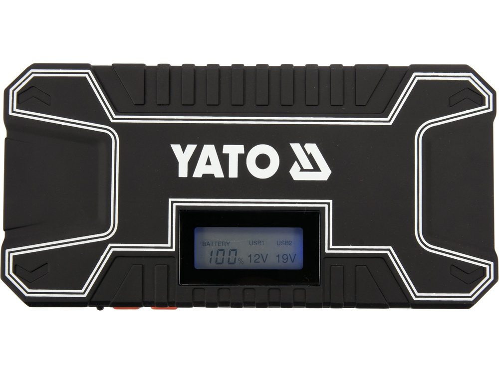 URZĄDZENIE ROZRUCHOWE - POWER BANK YATO 12000 mAh Z WYŚWIETLACZEM LCD - YT-83082 - obrazek 2