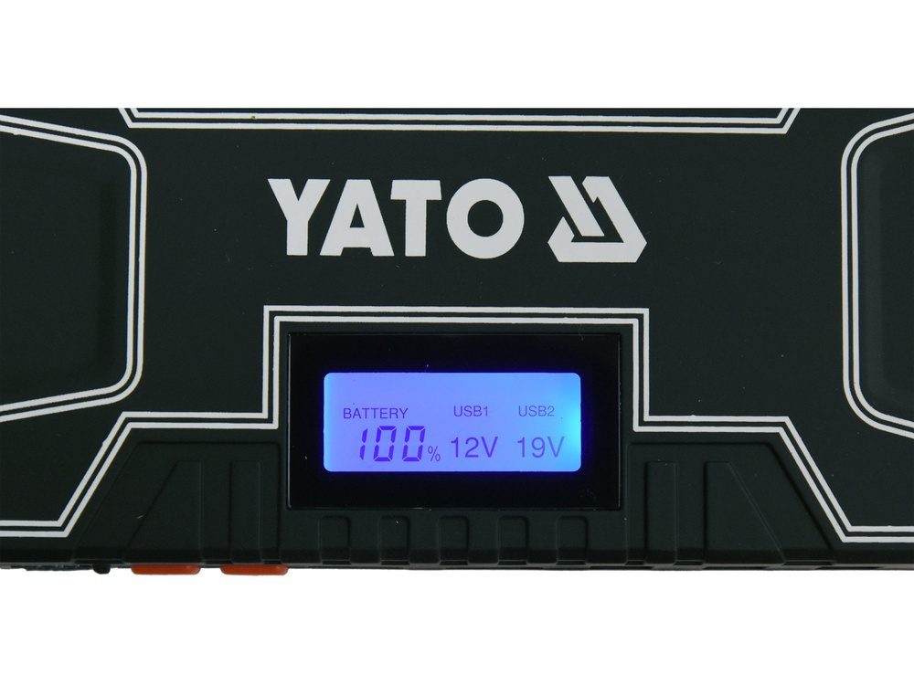 URZĄDZENIE ROZRUCHOWE - POWER BANK YATO 12000 mAh Z WYŚWIETLACZEM LCD - YT-83082 - obrazek 4