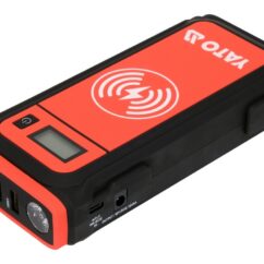 URZĄDZENIE ROZRUCHOWE / POWER BANK YATO 16000 mAh Z WYŚWIETLACZEM LCD I ŁADOWANIEM INDUKCYJNYM - YT-83085