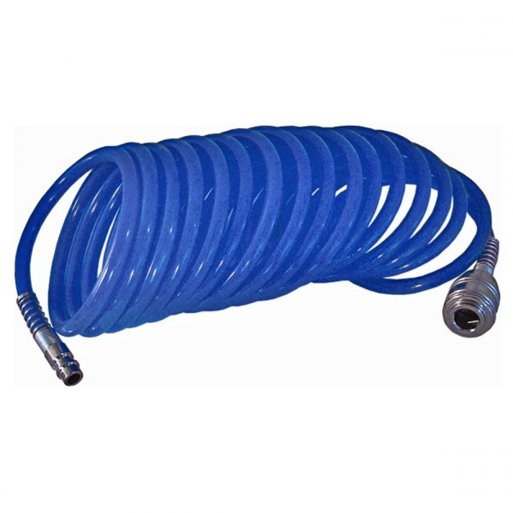 WĄŻ DO SPRĘŻONEGO POWIETRZA PANSAM PU 10M, 8X5 MM, SZYBKOZŁĄCZKA 1/4" - A533081