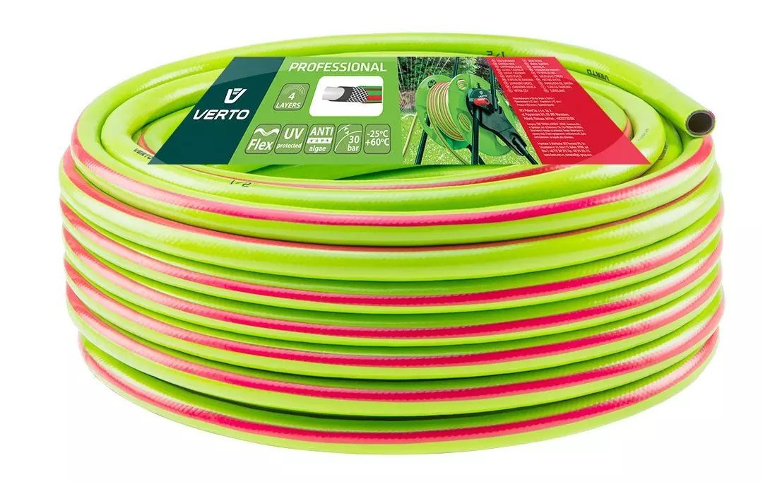 WĄŻ OGRODOWY VERTO PROFESSIONAL 30 M, 1/2" - 15G821 - obrazek 2