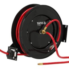 WĄŻ PNEUMATYCZNY NA ZWIJAKU AUTOMATYCZNYM YATO 9,5 mm (3/8") - 20 m - G1/4" - YT-24251