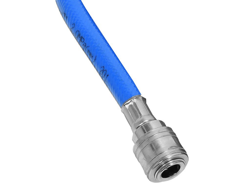 WĄŻ PNEUMATYCZNY ZBROJONY YATO 16x10 mm - 10 m - PVC, SZYBKOZŁĄCZA 1/4" STANDARD - YT-24224 - obrazek 2